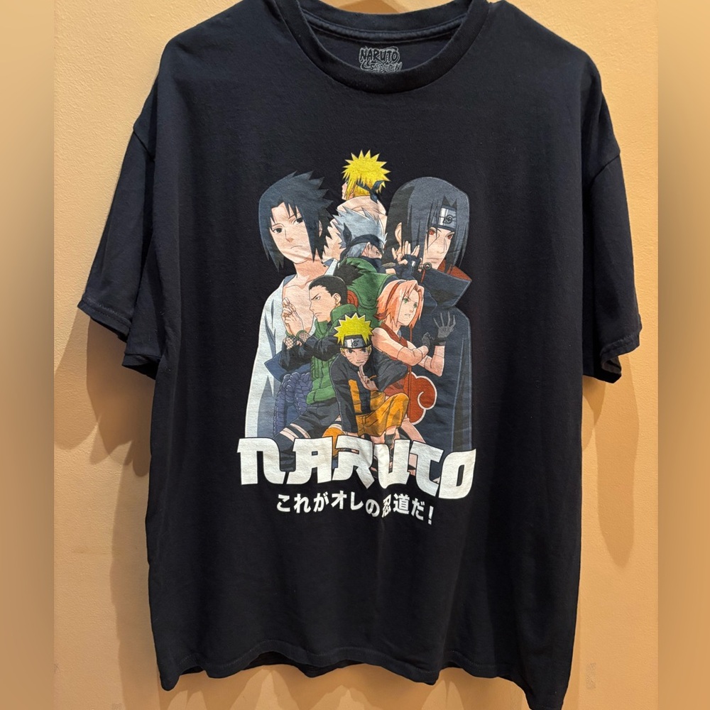 Naruto Shippuden T-Shirt Anime Size XL 100% Cotton - Picture 8 of 8